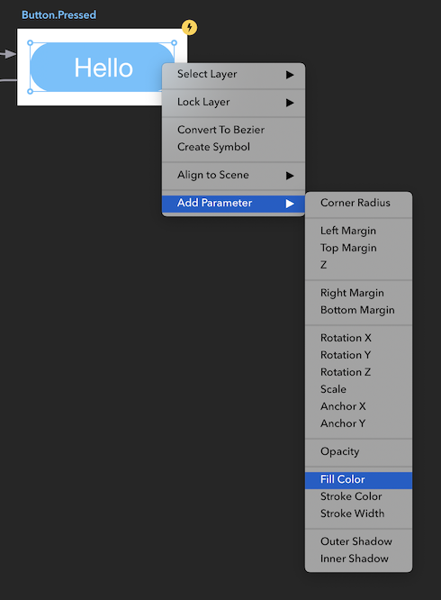 Adding Parameter from Workspace