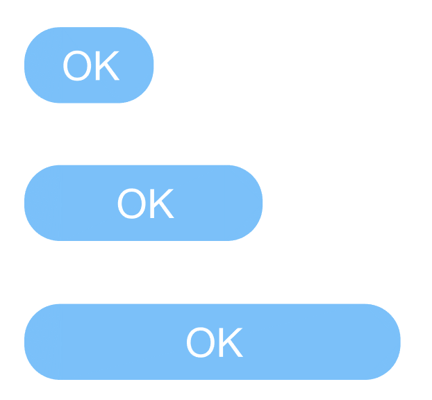 3 Symbols with Different Width