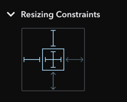 Default Resizing Constraints